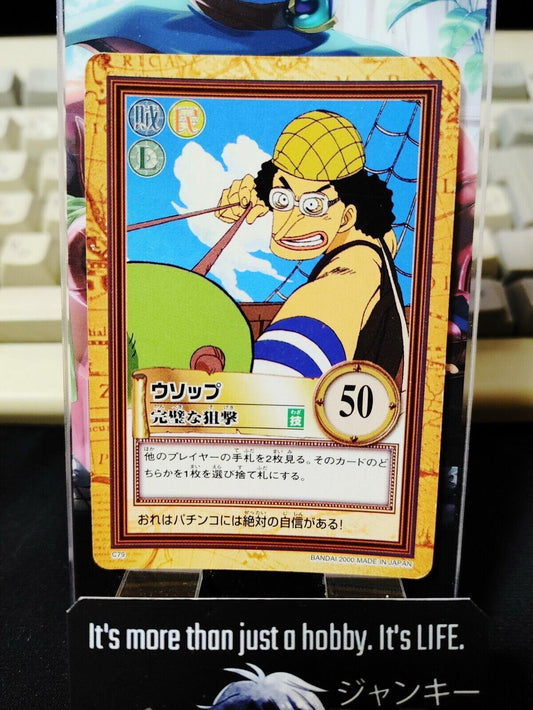 One Piece Bandai Carddass Card Usopp C79 Japanese Retro Vintage Japan