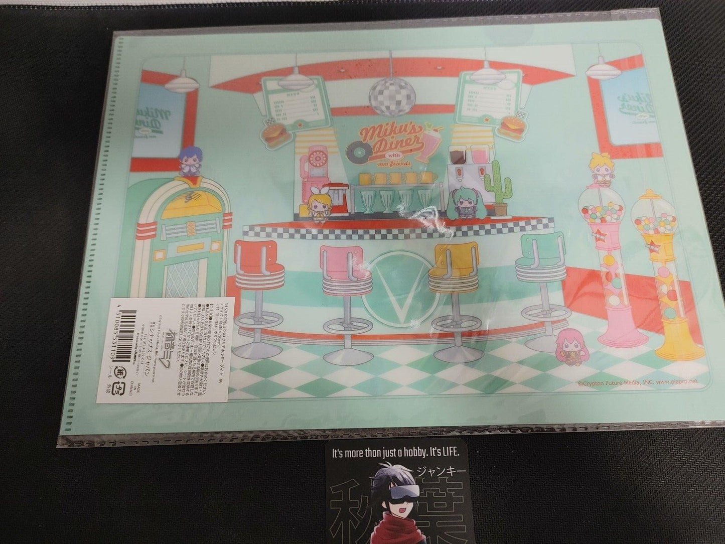 Hatsune Miku Miku's Diner Collectible Clear File A Kawaii GOODS JAPAN Release