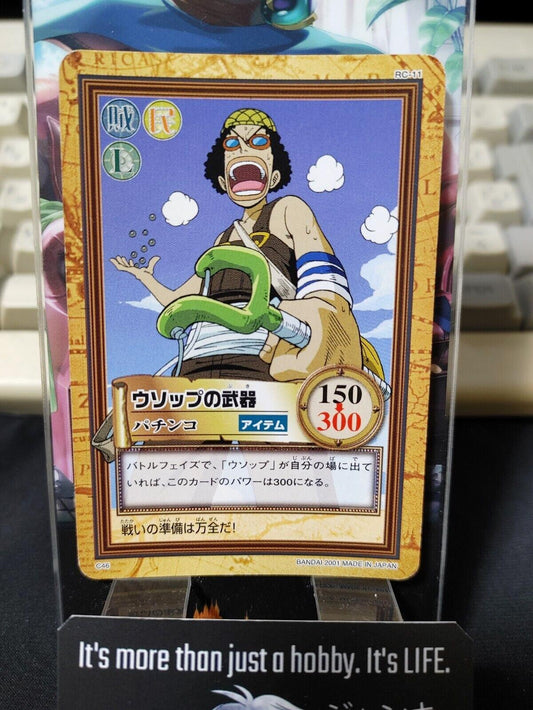 One Piece Bandai Carddass Card Usopp C46 Japanese Retro Vintage Japan