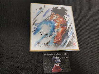 Dragon Ball Z Anime Yamcha Art Board Panel Shikishi Japan Limited