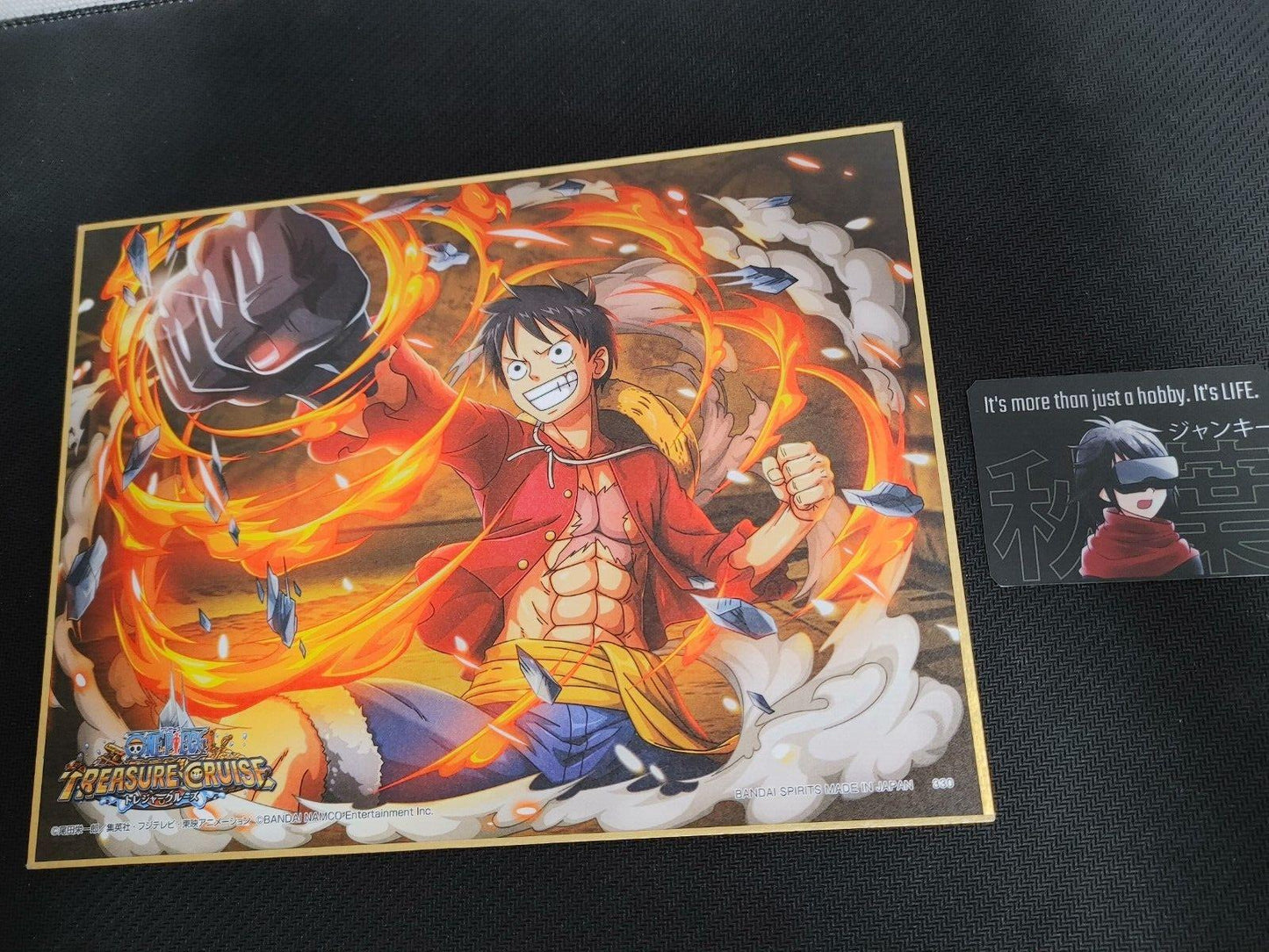 Anime One Piece Animation Luffy Art Design Panel Board Shikishi Japan Limited