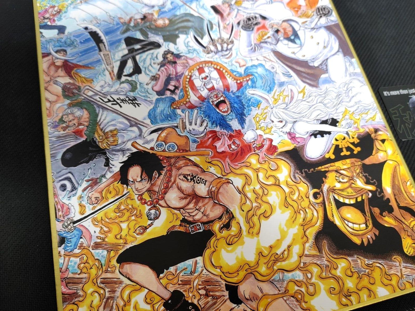 Anime One Piece Animation Art Design Panel Board Shikishi Japan Limited