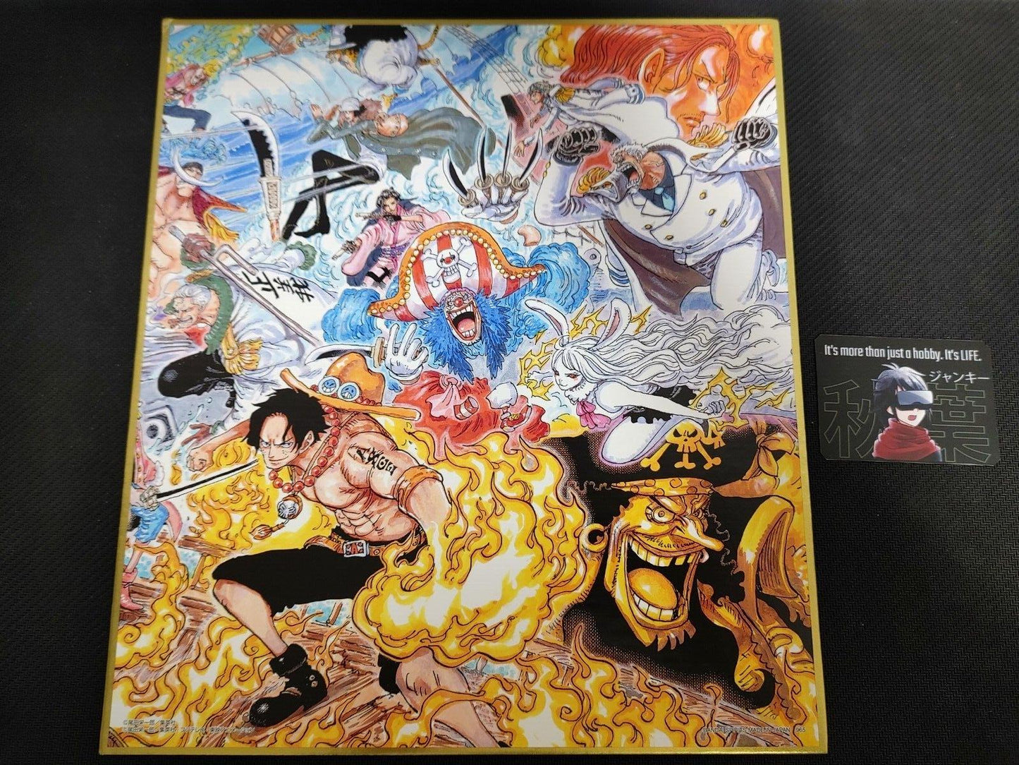 Anime One Piece Animation Art Design Panel Board Shikishi Japan Limited