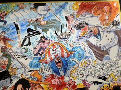 Anime One Piece Animation Art Design Panel Board Shikishi Japan Limited