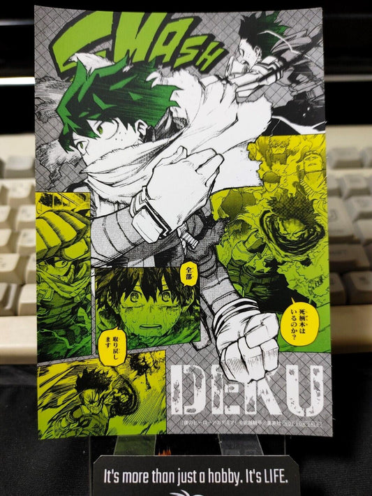 My Hero Academia Midoriya Deku Card Collection Hagaki Card Japan Release