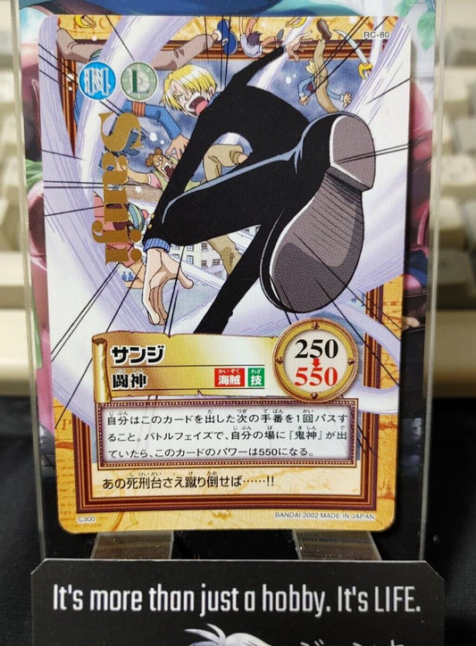 One Piece Bandai Carddass Card Sanji Nami C300 Japanese Retro Vintage Japan