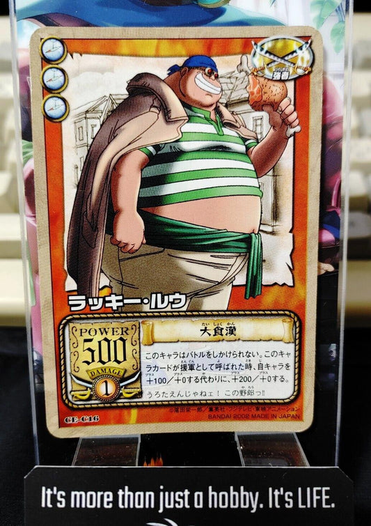 One Piece Bandai Carddass Card Lucky Roo CE-C16 Japanese Retro Vintage Japan