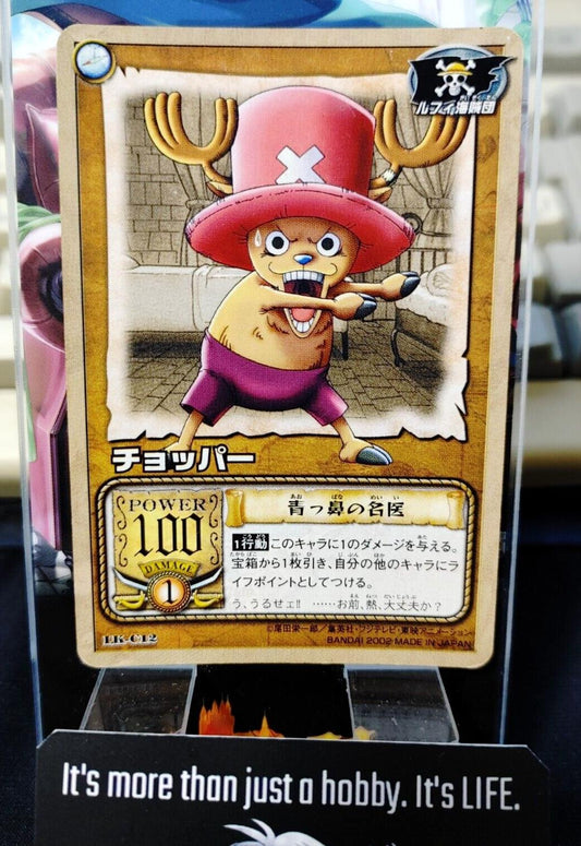 One Piece Bandai Carddass Card Chopper LK-C12 Japanese Retro Vintage Japan