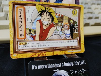 One Piece Bandai Carddass Card Luffy FP7 Japanese Retro Vintage Japan