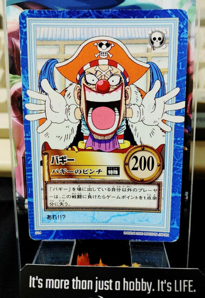 One Piece Bandai Carddass Card Buggy S14 Japanese Retro Vintage Japan