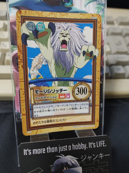 One Piece Bandai Carddass Card Mohji Richie C102 Japanese Retro Vintage Japan