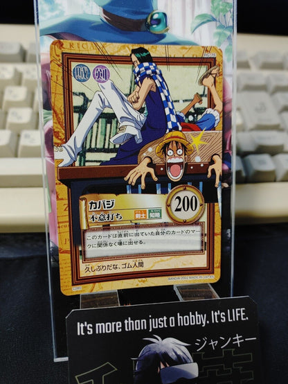 One Piece Bandai Carddass Card Cabaji C285 Japanese Retro Vintage Japan