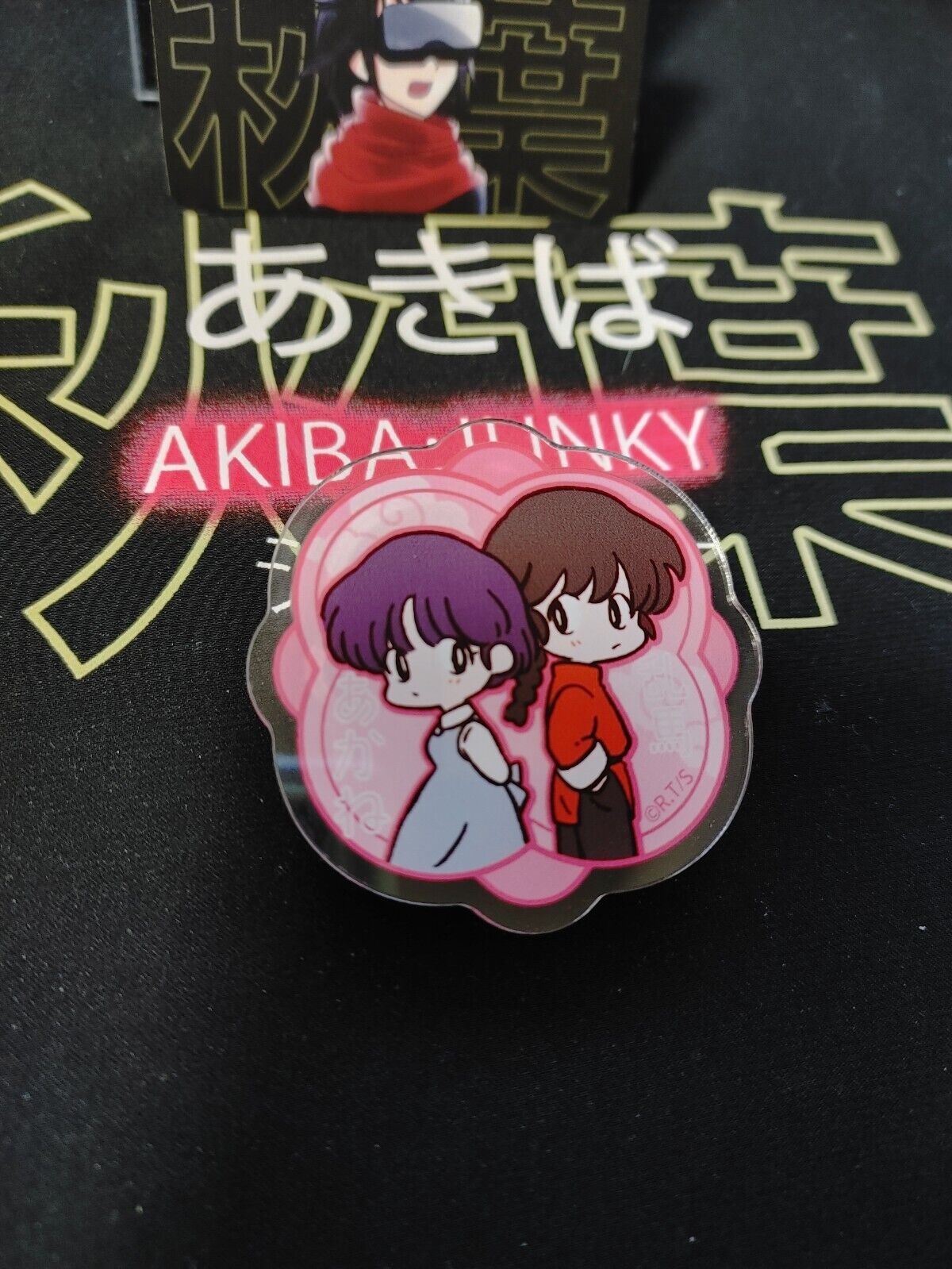 Ranma 1/2 Collectible Acrylic Pin A GOODS JAPAN Release