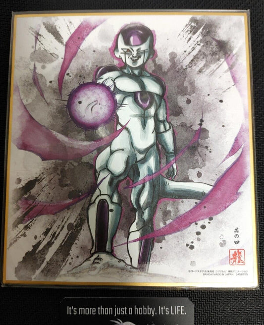 Dragon Ball Z Anime Frieza Freeza Art Board Panel Shikishi Japan Limited