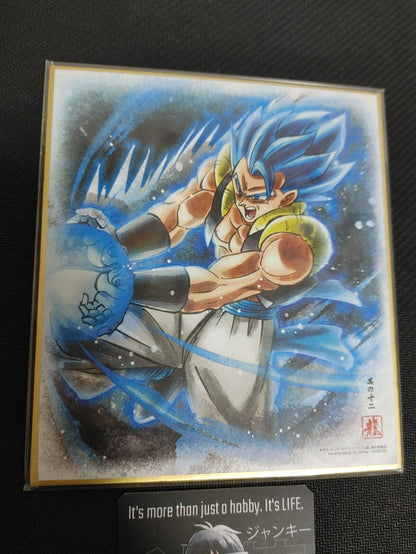 Dragon Ball Z Anime Gogeta B Art Board Panel Shikishi Japan Limited