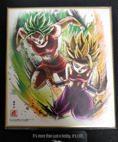 Dragon Ball Z Anime Karifura Kale Art Board Panel Shikishi Japan Limited