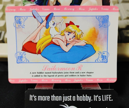 Sailor Moon R Venus 294 Bandai Carddass Card Japanese Vintage Japan