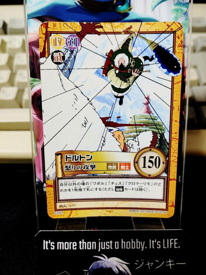 One Piece Bandai Carddass Card Dorton C501 Japanese Retro Vintage Japan