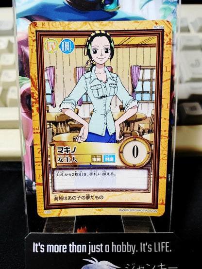 One Piece Bandai Carddass Card Makino C306 Japanese Retro Vintage Japan