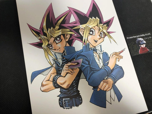 YuGiOh Yami Yugi Limited Yugi Muto Takahashi Art Print Japan Release