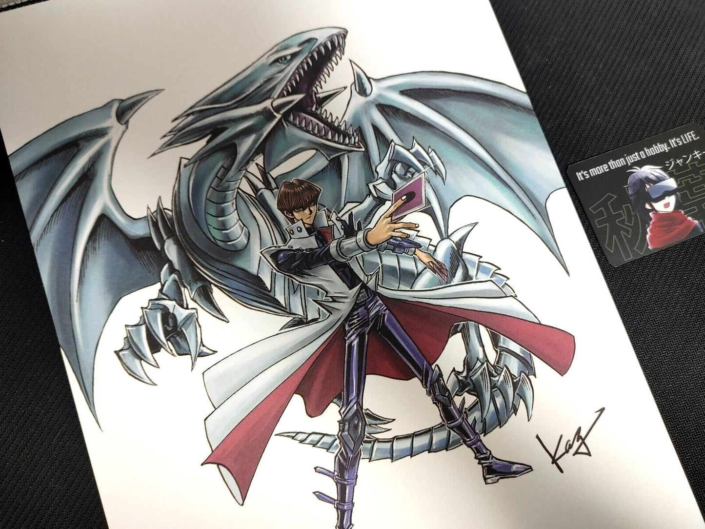 YuGiOh Seto Kaiba Limited Blue-Eyes Takahashi Art Print Japan Release