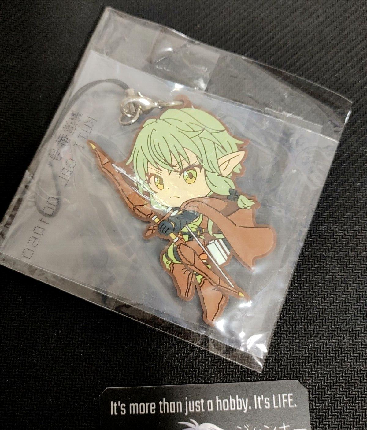 Goblin Slayer Animation Rubber Charm High Elf Accessory Japan Limited Release