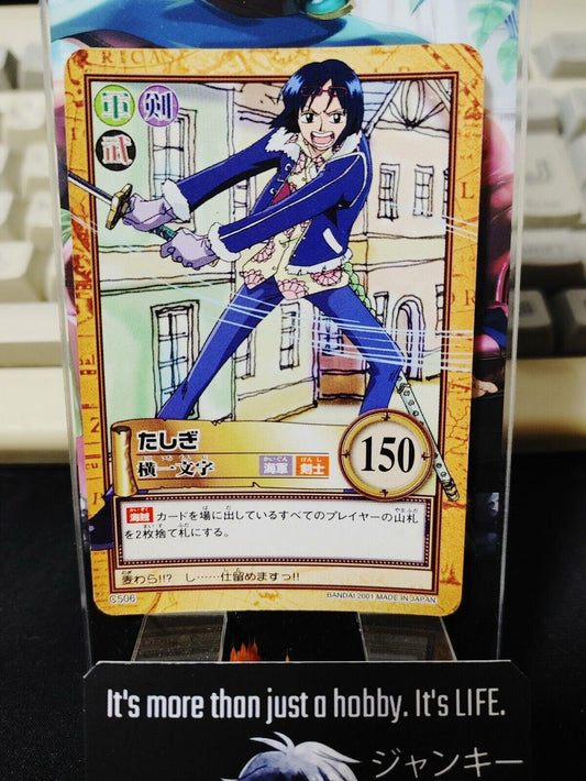 One Piece Bandai Carddass Card Tashigi C506 Japanese Retro Vintage Japan