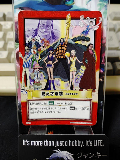 One Piece Bandai Carddass Card Miss All Sunday H34 Japanese Retro Vintage Japan