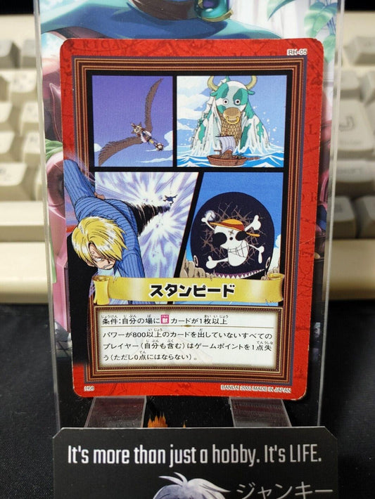 One Piece Bandai Carddass Card Sanji H08 Japanese Retro Vintage Japan