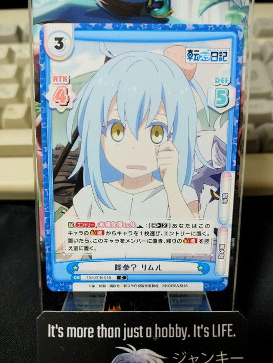 That Time I Got Reincarnated As A Slime Card Rimuru TS/001B-016 Japan