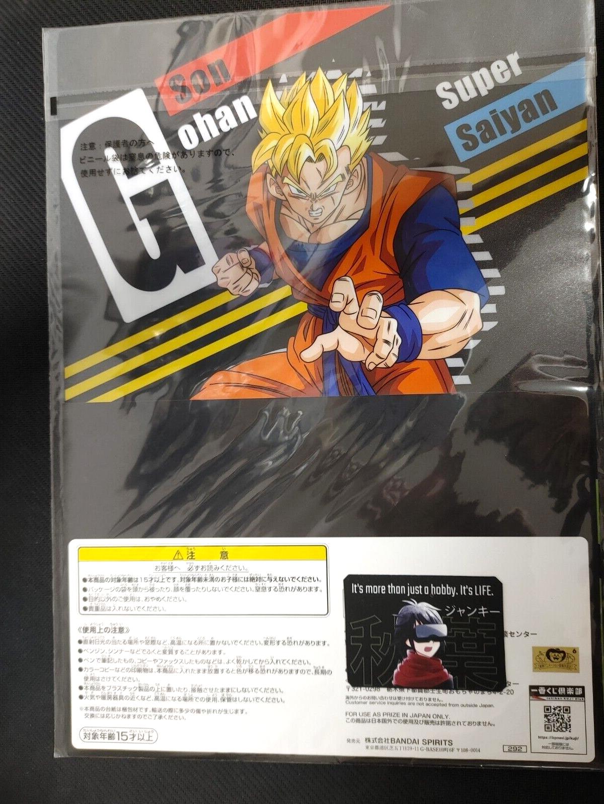 Anime Dragon ball Animation Design Files Android 18 Gohan Japan Limited