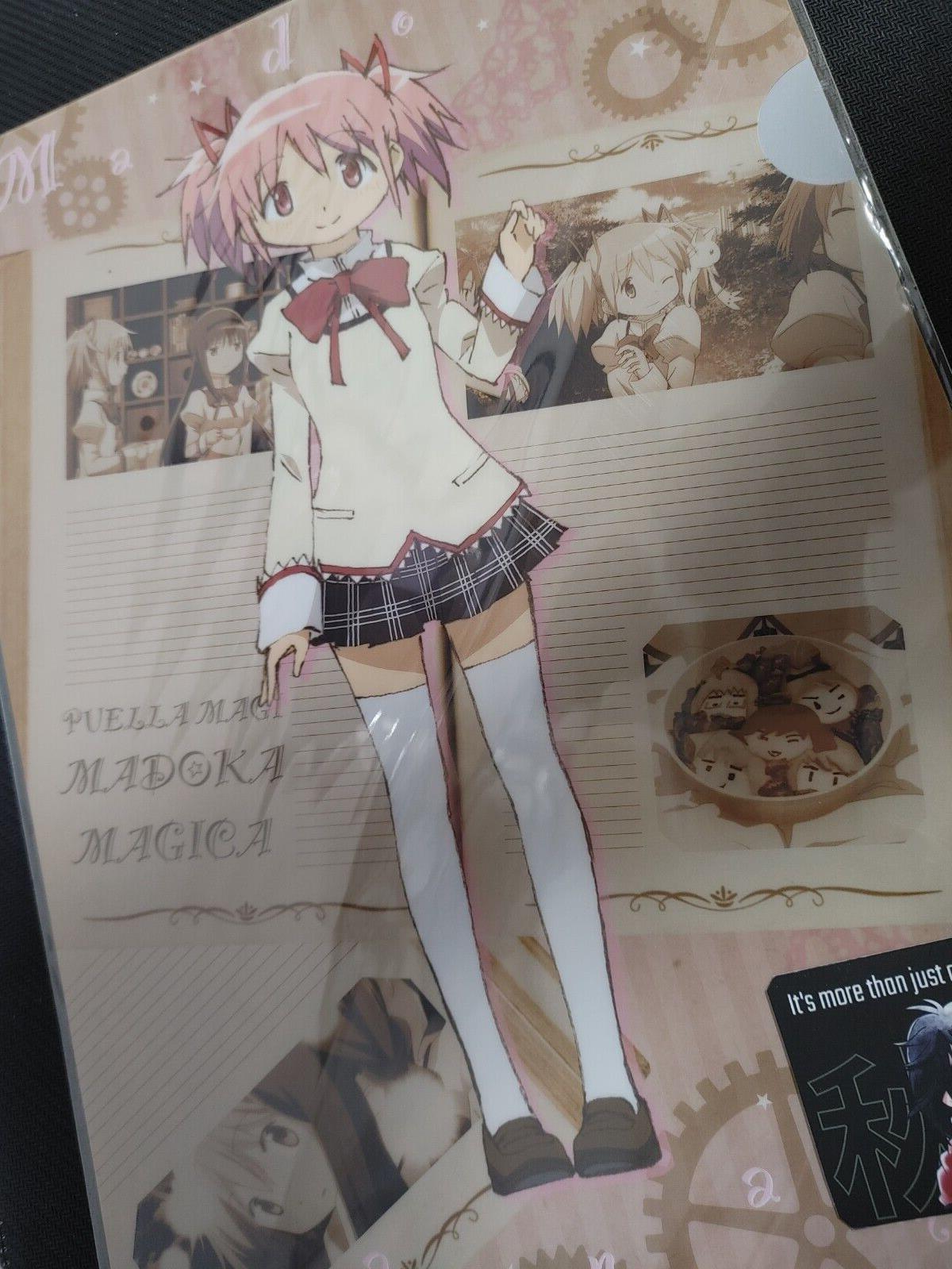 Anime Puella Magi Madoka Magica Animation Clear File Japan