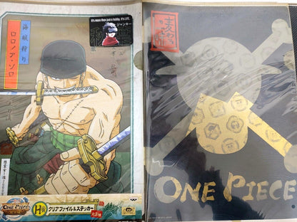 Anime One Piece Animation Zoro Design File Set Japan Limited