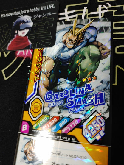 My Hero Academia Heroes Battle Rush Card All Might BHA-03-010-N Japan