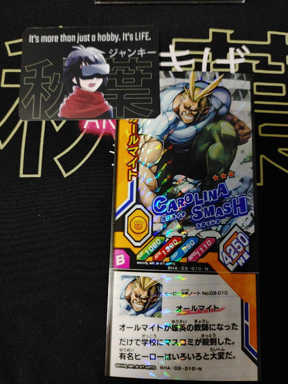 My Hero Academia Heroes Battle Rush Card All Might BHA-03-010-N Japan