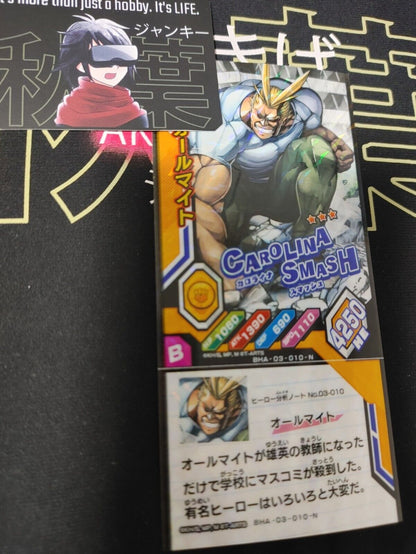 My Hero Academia Heroes Battle Rush Card All Might BHA-03-010-N Japan