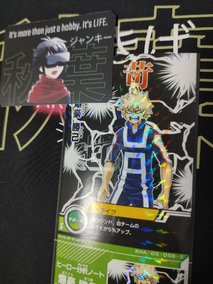 My Hero Academia Heroes Battle Rush Card Bakugo BHA-05-058-S Japan