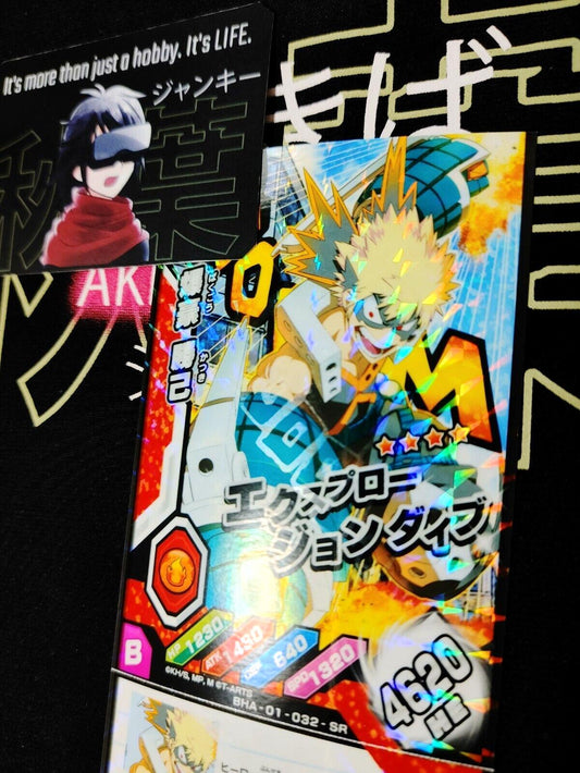 My Hero Academia Heroes Battle Rush Card Bakugo BHA-01-032-SR Japan