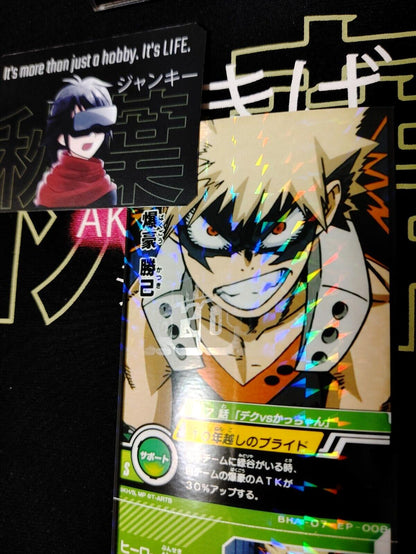 My Hero Academia Heroes Battle Rush Card Bakugo BHA-07-EP-008 Japan