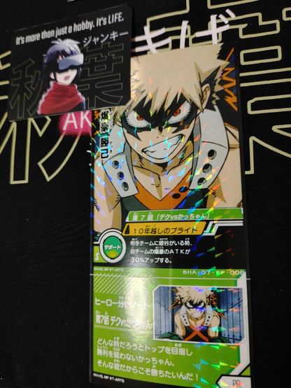 My Hero Academia Heroes Battle Rush Card Bakugo BHA-07-EP-008 Japan