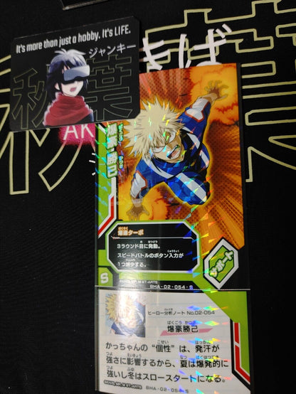 My Hero Academia Heroes Battle Rush Card Bakugo BHA-02-054-S Japan