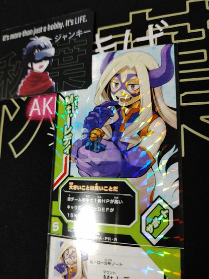 My Hero Academia Heroes Battle Rush Card Mt. Lady BHA-PR-R Japan