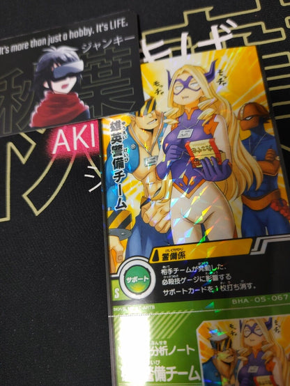 My Hero Academia Heroes Battle Rush Card Midnight Mt. Lady BHA-05-067-S Japan