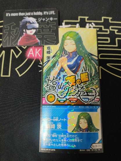 My Hero Academia Heroes Battle Rush Card Ibara Shiozaki BHA-06-015-N Sign Japan