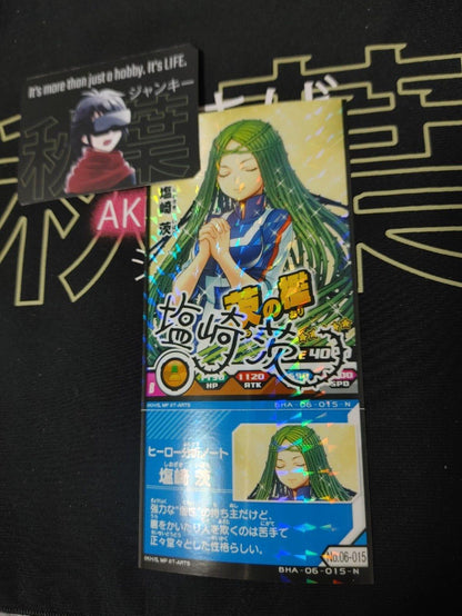 My Hero Academia Heroes Battle Rush Card Ibara Shiozaki BHA-06-015-N Sign Japan