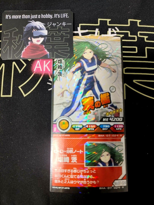 My Hero Academia Heroes Battle Rush Card Ibara Shiozaki BHA-07-024-R Japan