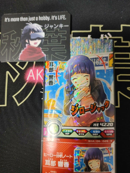 My Hero Academia Heroes Battle Rush Card Kyoka Jiro BHA-06-026-R Japan