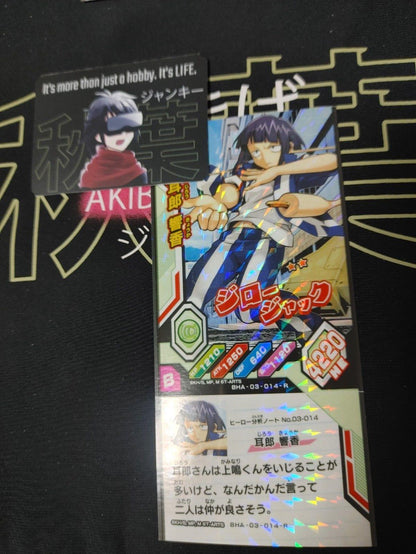 My Hero Academia Heroes Battle Rush Card Kyoka Jiro BHA-03-014-R Japan