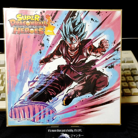 Anime Super Dragon ball Heroes Goku Shikishi Art Panel Japan Limited Release A