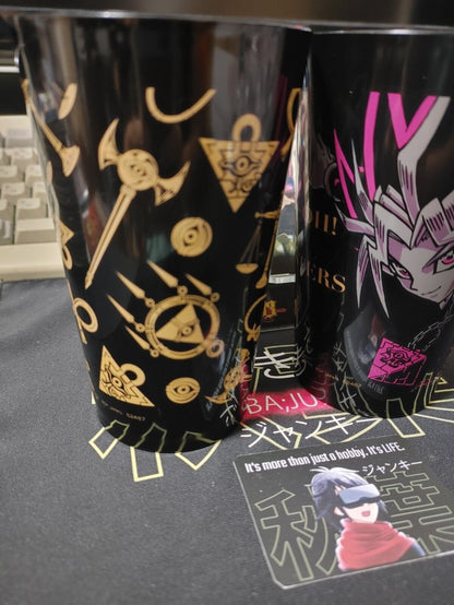 Yu-Gi-Oh! Yami Yugi Millennium Item Plastic Cups Limited Release Prize Set Japan